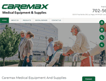 Tablet Screenshot of caremaxhg.com